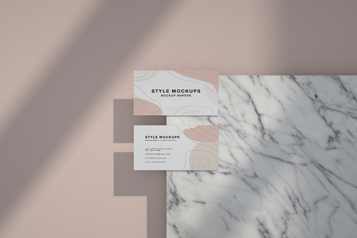 Business Card Mockup Kit, a Product Mockup by StyleMockups (Photo 6 of 8)