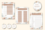 Winter Baby Shower Party Bundle, a Print Template by Sunny Jar Designs (Thumbnail 3 of 5)