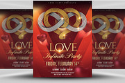 Valentines Day Flyer, a Flyer Template by MadridNYC (Thumbnail 1 of 3)