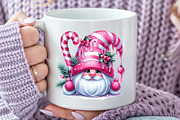 Christmas Candy Cane Icing Gnome, a Seasonal Illustration by Rose Art (Thumbnail 7 of 7)