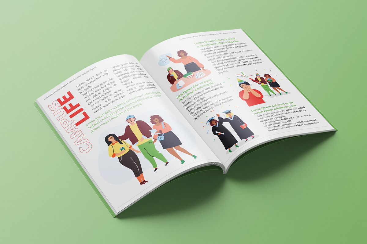 Human - Campus Life Illustrations, a Templates & Theme by Boyko Pictures (Photo 11 of 13)