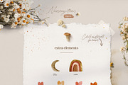 Scandi Nursery Watercolor Collection, a Texture Illustration by Creativeqube Design (Thumbnail 6 of 18)