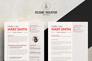 UX/UI Designer Resume Template, a Resume Template by ResumeInventor (Thumbnail 2 of 5)