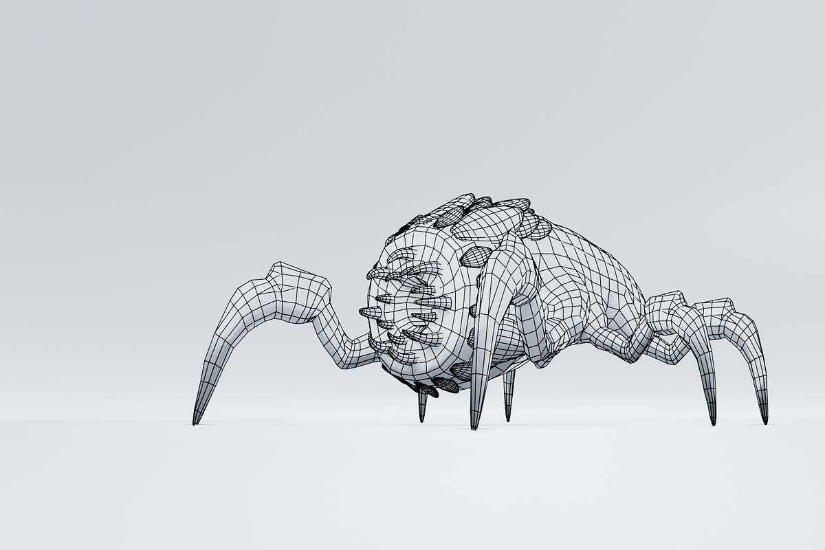 Monster Bug, a Characters & Person 3D Model by NojskaAksjon (Photo 21 of 22)