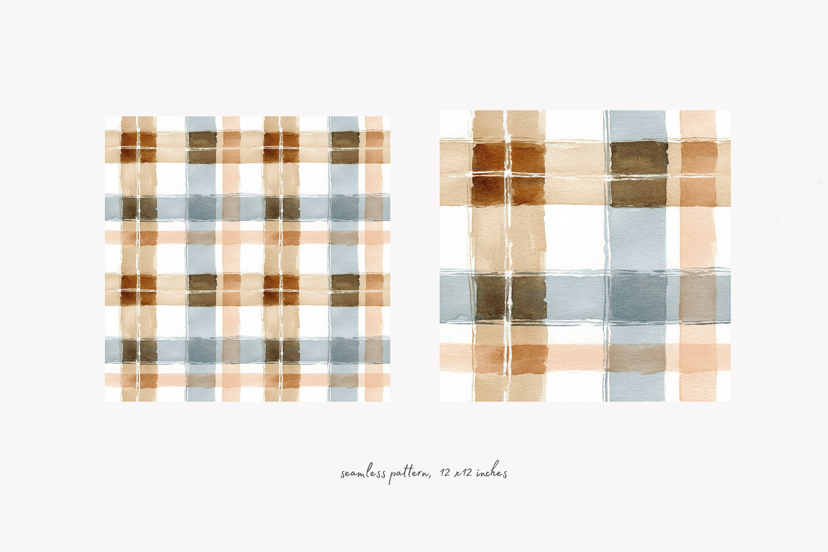 Winter watercolor clipart set, a Decorative Illustration by Patishop Art (Photo 8 of 10)