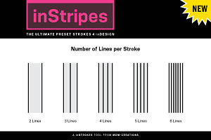 InStripes -Preset Strokes 4 InDesign