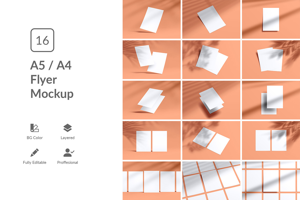 Flyer Mockup, a Books & Magazine Mockup by Mockup Supper (Photo 1 of 18)