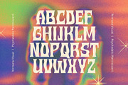 Psychedelic Reminiscent, a Font by Nirmana Visual (Thumbnail 3 of 8)