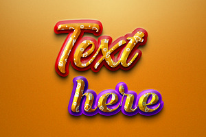 Editable Text Effect,typography Font