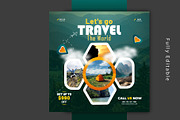 Modern Travel Design Template, a Graphic by Sashamim22 (Thumbnail 2 of 3)