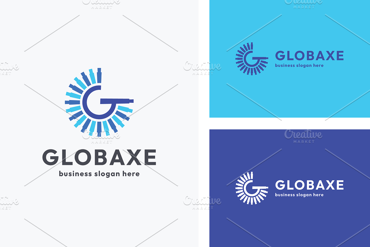 Globaxe Letter G Logo, a Branding & Logo Template by Design_Planet (Photo 1 of 3)