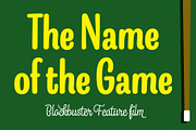 Snooker Script & Sans, a Script Font by Fenotype (Thumbnail 6 of 7)