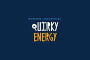 Quirky Stencil Decorative Font, a Handwritten Font by Graphic Spirit (Thumbnail 5 of 8)