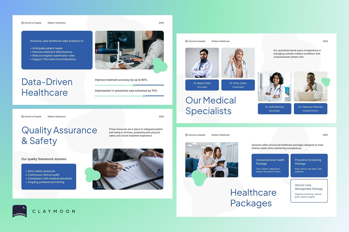Avicenna Hospital Healthcare, a Presentation Template by Claymoon Lab (Photo 6 of 7)