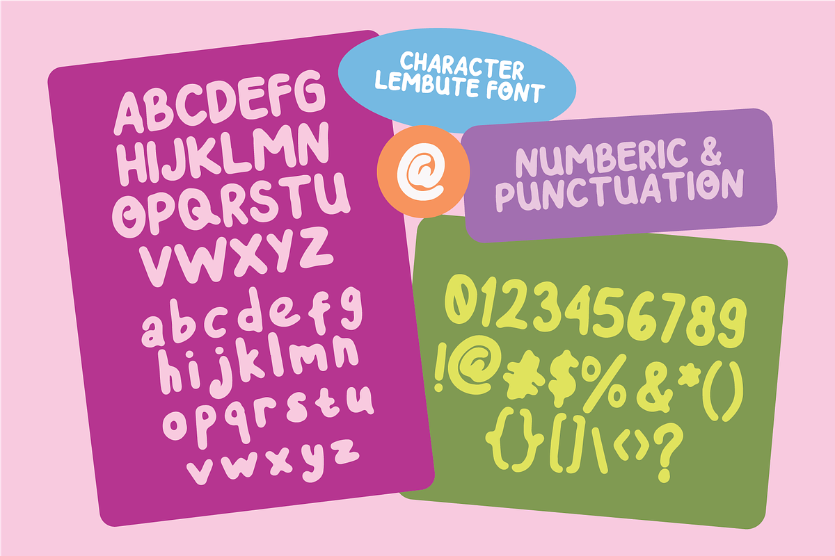 Lembute - A Playful Handwritten Font, a Handwritten Font by imdeyaa (Photo 2 of 7)