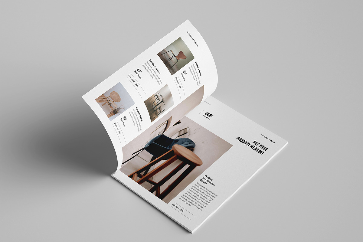 Catalog Brochure Template, a Brochure Template by Spark_Creative (Photo 7 of 12)