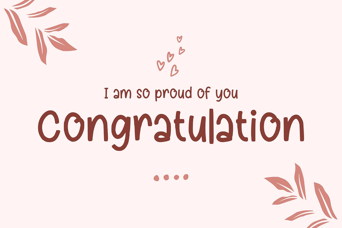 Mahequi Bold Font, a Handwritten Font by Aisyah (Photo 2 of 4)