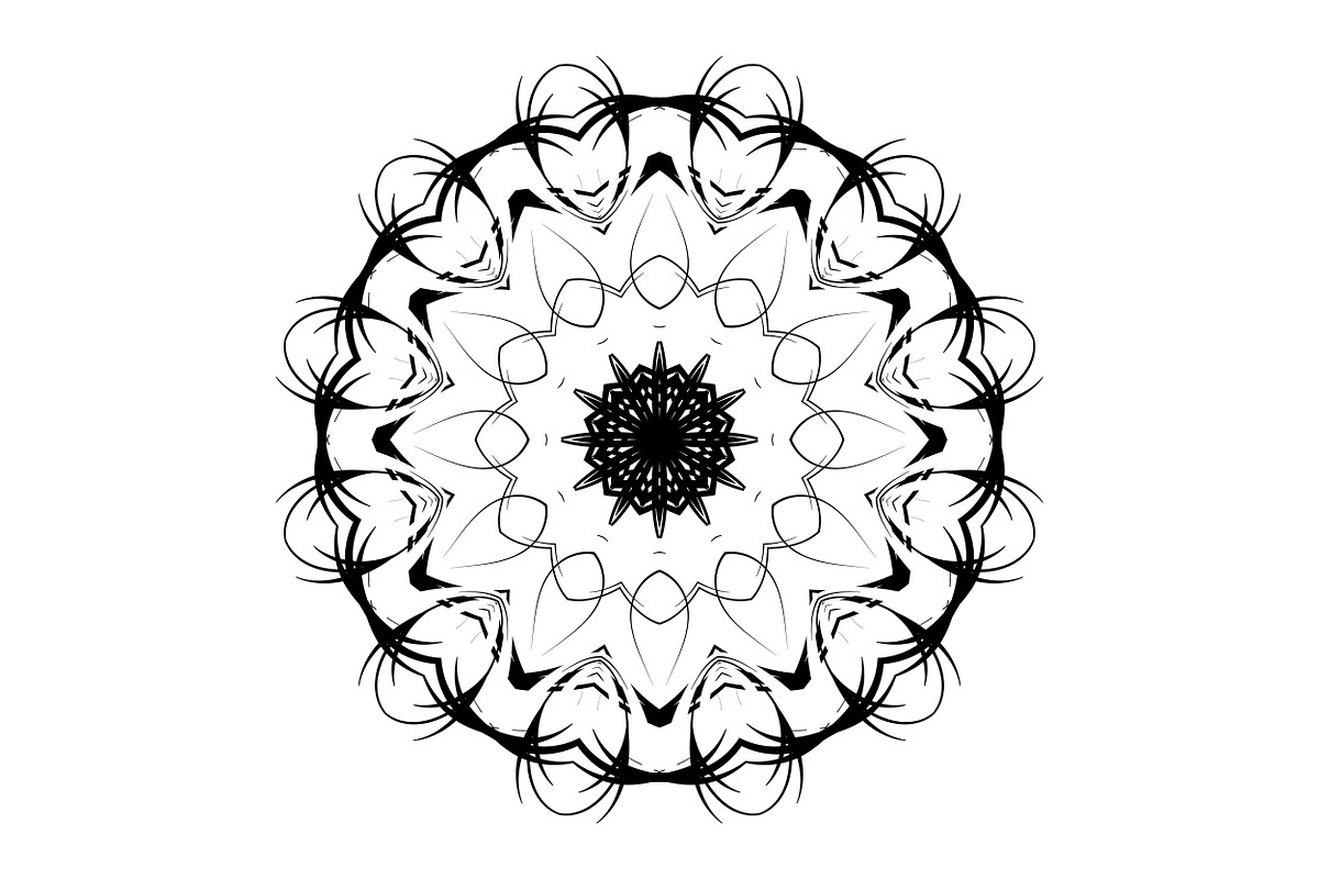 High Quality Mandala Clipart Bundle, a Decorative Illustration by NJ Himel (Photo 77 of 103)