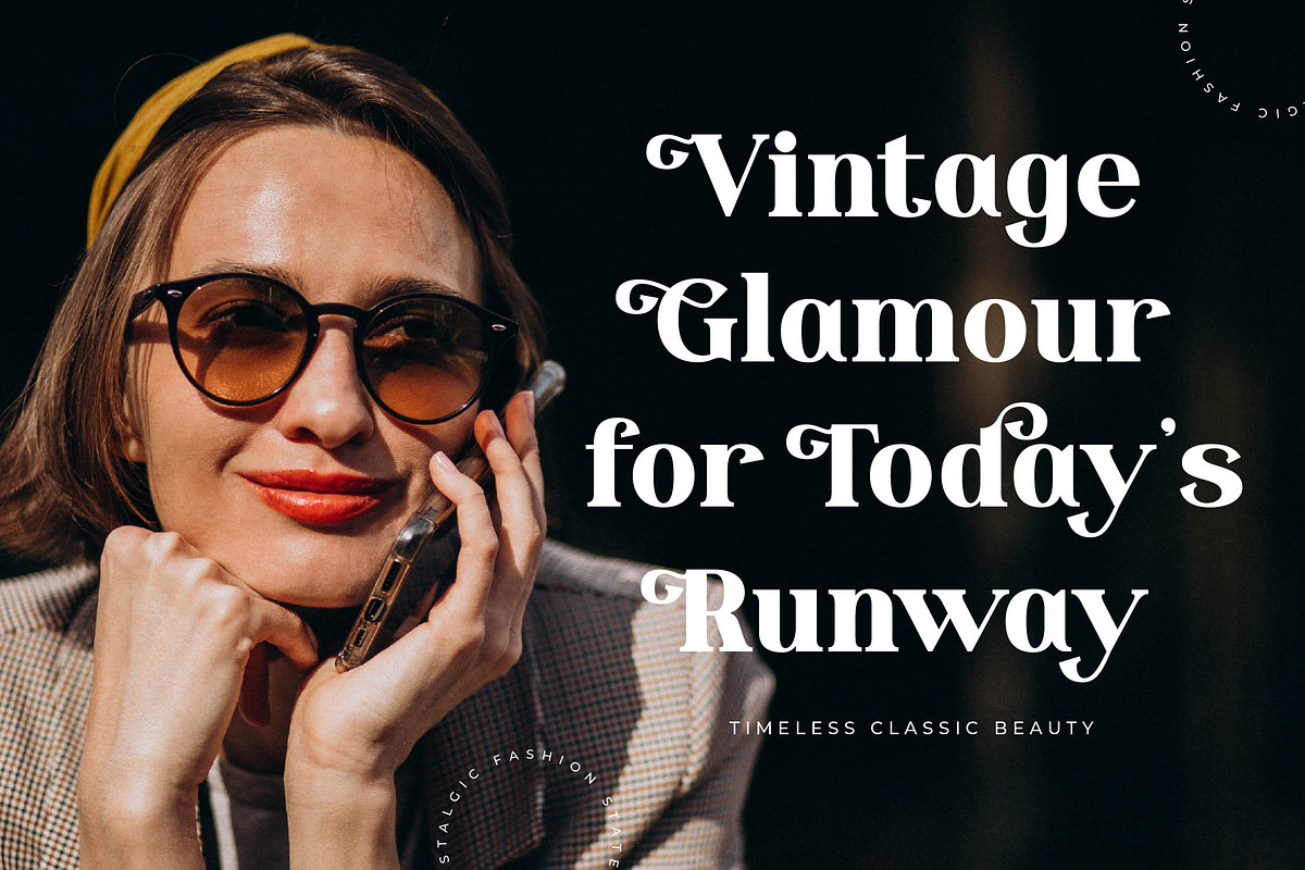 Silenta Vintage Alternate Serif Font, a Serif Font by Letterena Studios (Photo 4 of 15)