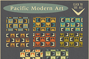 Midcentury Modern Patterns: Shapes, a Pattern Graphic by Pacific Modern Art (Thumbnail 3 of 9)