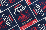 Night Camp Flyer, a Flyer Template by Annora Studio (Thumbnail 3 of 5)