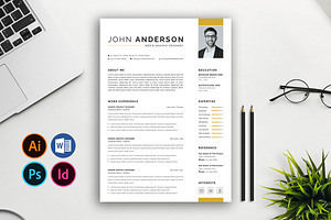 Resume/CV, a Resume Template by Abdul Studio
