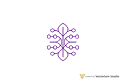 Abstract Plant Tech Logo, a Branding & Logo Template by Vectorium Studio (Thumbnail 9 of 16)