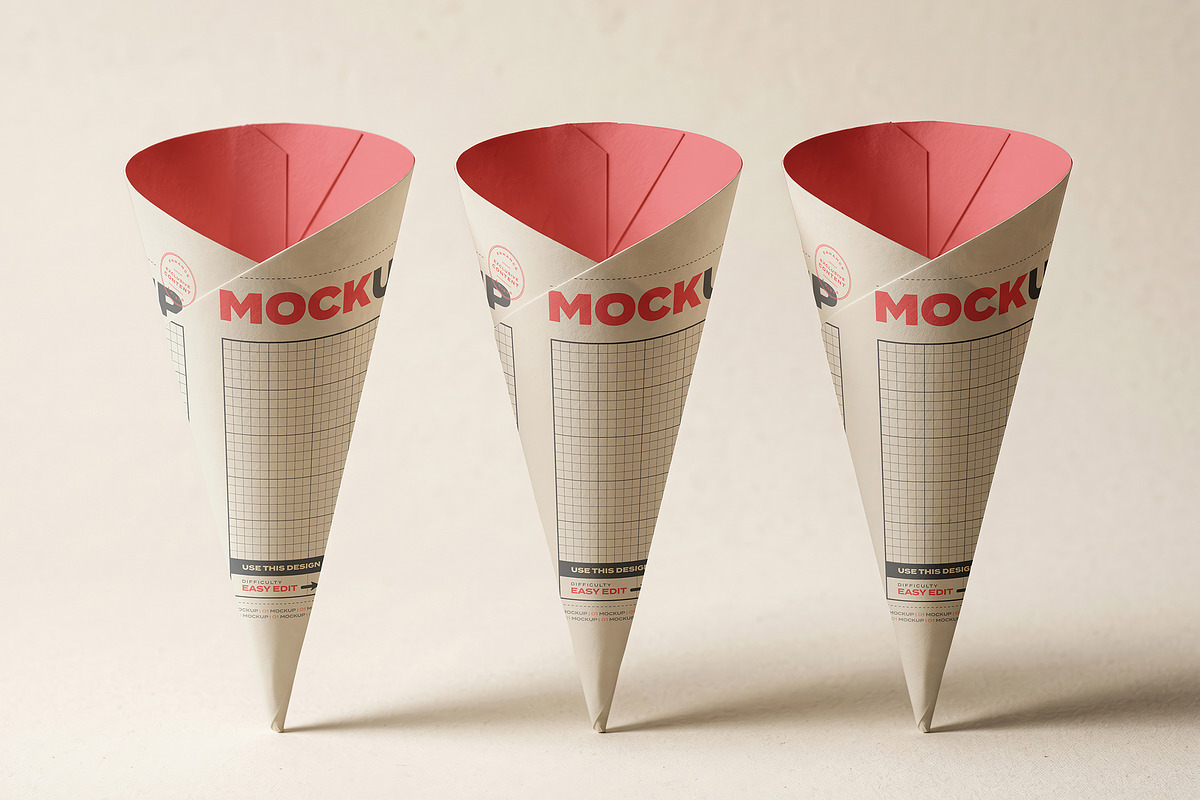 Ice Cream Store Mockups Collection, an Advertising Mockup by Luuqas Design (Photo 3 of 6)