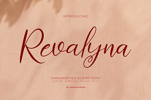 Revalyna Script Font