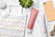 Colorful funny seamless patterns, a Pattern Graphic by Cozy pattern shop (Thumbnail 5 of 7)