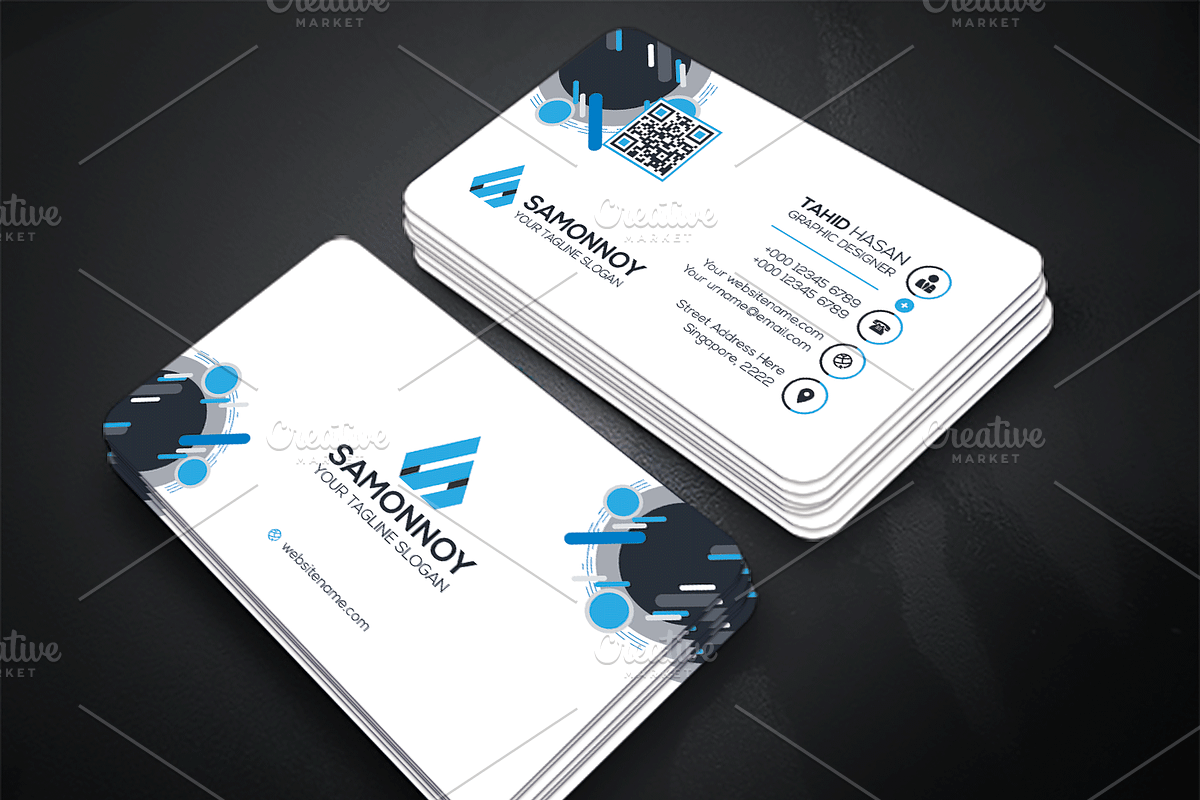 Corporate Business Card, a Business Card Template by Design_Creator (Photo 1 of 8)