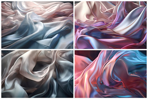 24 Soft Silk Fabric Backgrounds