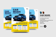 Car Wash Flyer Template, a Flyer Template by Aam360 (Thumbnail 1 of 3)