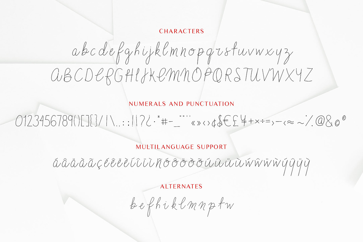 Sealed | Monoline Script preview 4