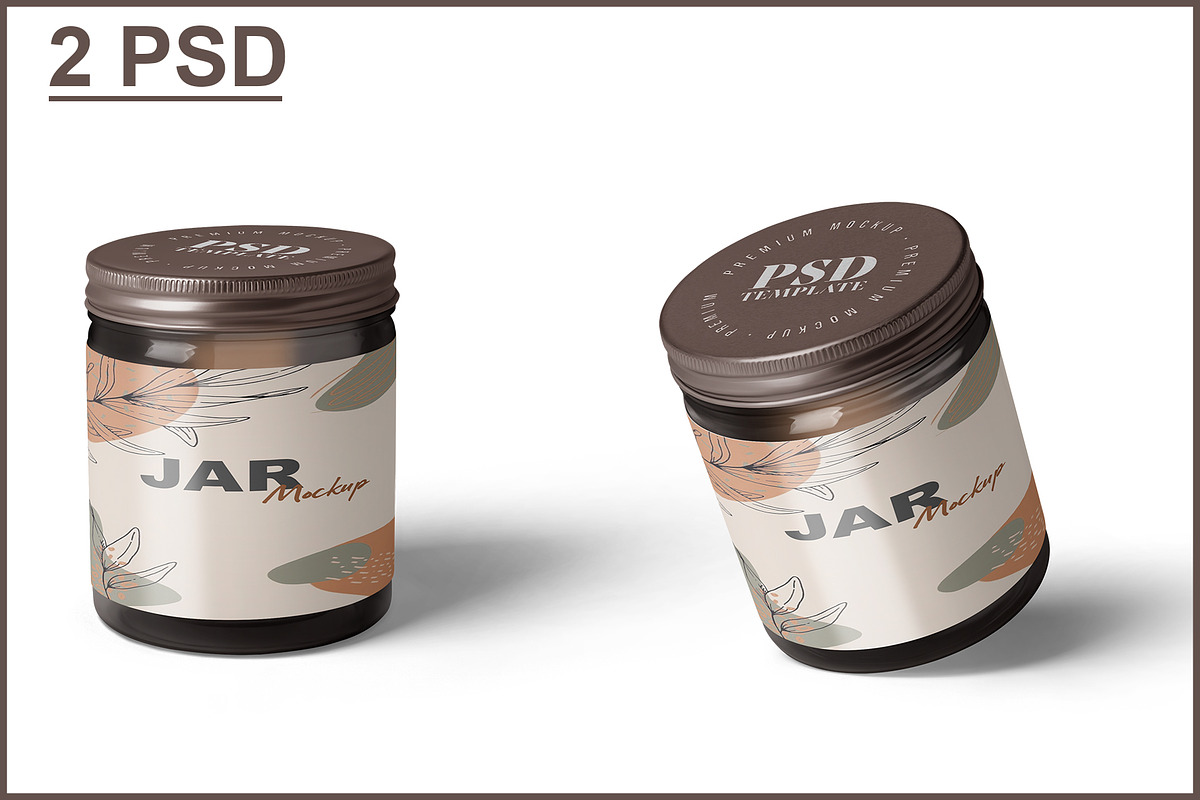 Jar Mockup, a Cups & Container Mockup by mockupbuys (Photo 1 of 6)
