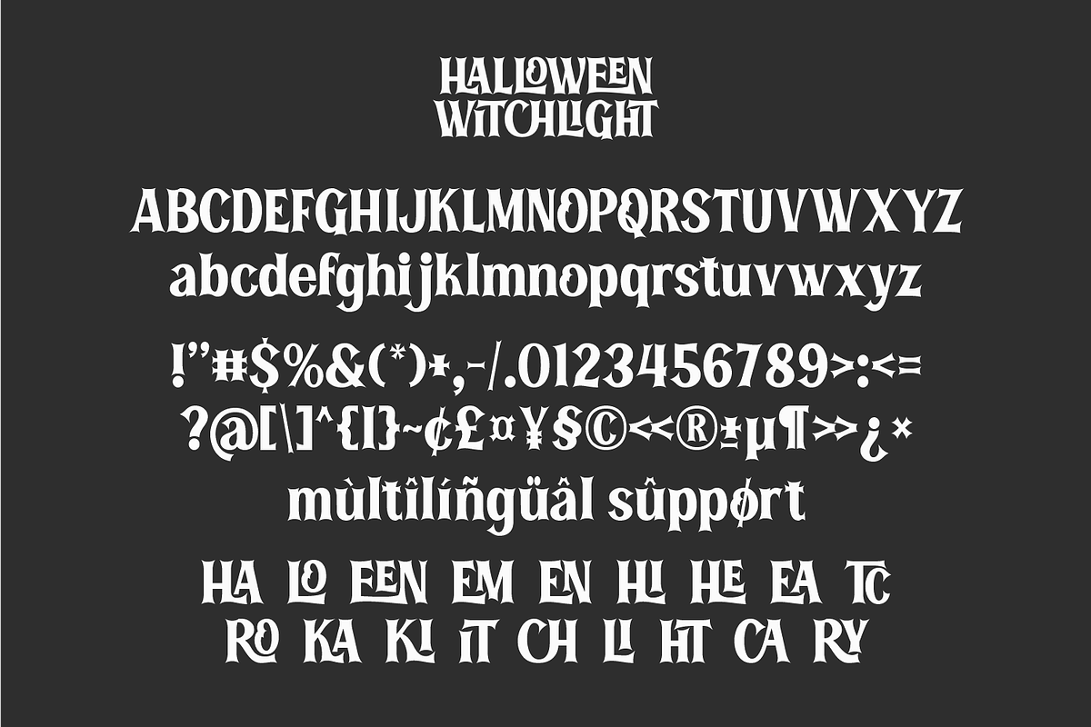 Halloween Witchlight - Spooky Font, a Serif Font by Keithzo (Photo 9 of 9)