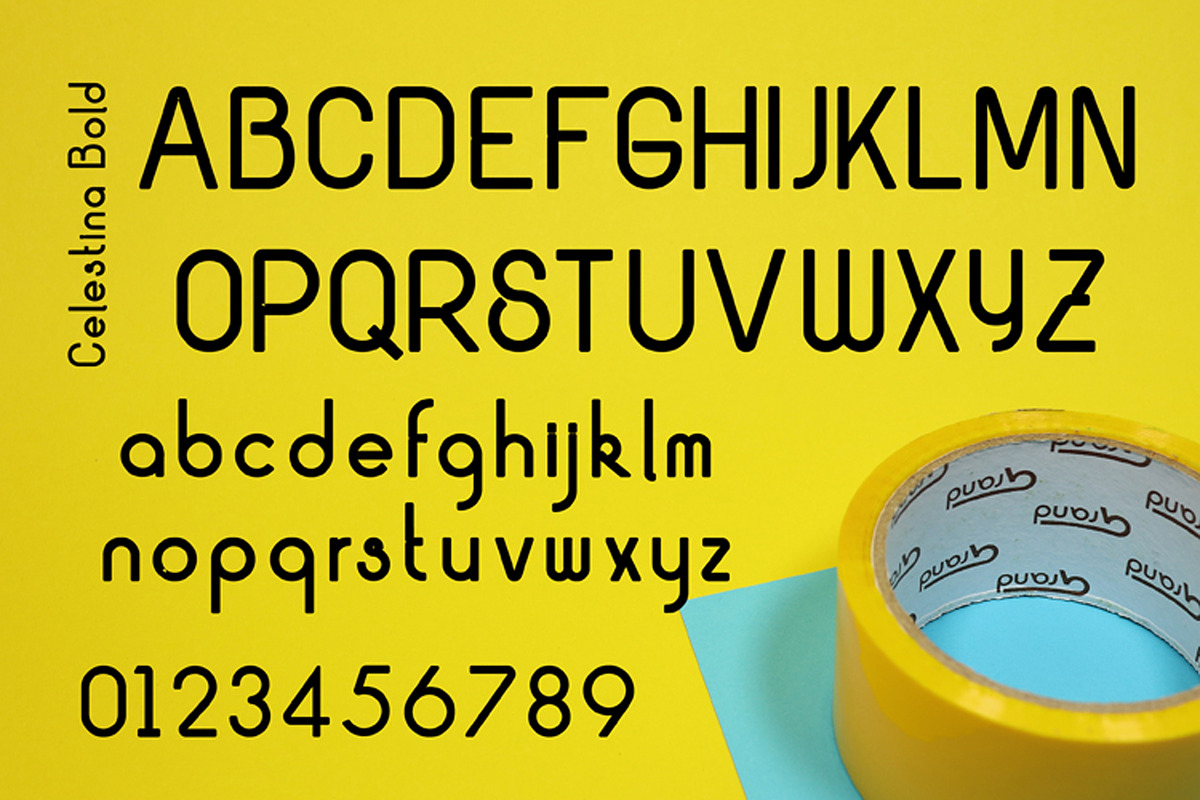 Celestina, a Sans Serif Font by edcreative (Photo 5 of 5)