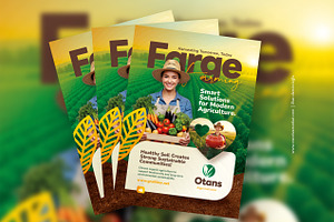Organic Farming Flyer Template