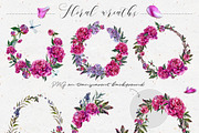 The Peony Symphony | Allegro Fuchsia, a Decorative Illustration by Inna Sinano (Thumbnail 5 of 11)