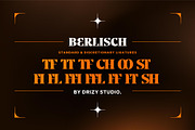 Berlisch, a Serif Font by Drizy (Thumbnail 5 of 9)