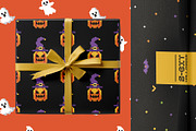 Retro Pixel Art Halloween Pattern, a Graphic by Asya Melkonyan Patterns (Thumbnail 7 of 9)