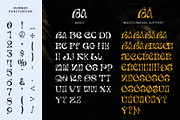 Ranvel, a Serif Font by Letterara (Thumbnail 5 of 11)