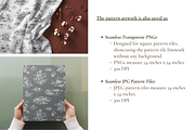 The Camping Toile de Jouy Pattern, a Pattern Graphic by Hughes Studio (Thumbnail 4 of 6)