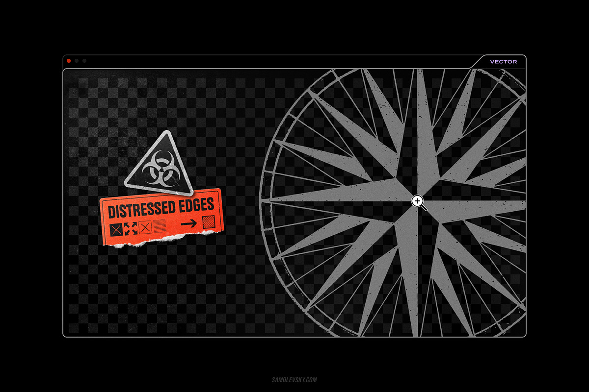 150 Geometric Distressed Shapes, an Object Graphic by Samolevsky (Photo 4 of 18)