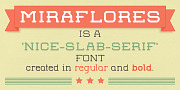GL Miraflores, a Serif Font by German Leon (Thumbnail 1 of 4)