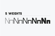 NEBRASKA TYPEFACE, a Sans Serif Font by Nathan Dawdy (Thumbnail 3 of 4)