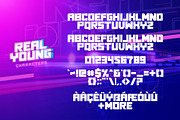 Real Young, a Sans Serif Font by khurasan (Thumbnail 6 of 7)
