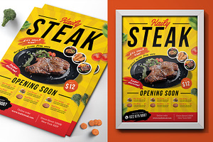 Food Menu Flyer, a Flyer Template by Aarley Kaiven