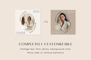 Makeup Artist Instagram Templates