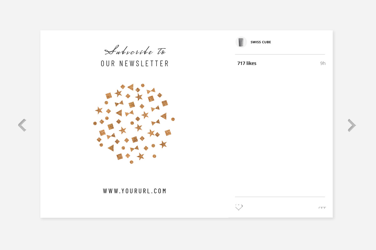 Celebration Instagram Pack, a Social Media Template by Swiss_cube (Photo 5 of 6)